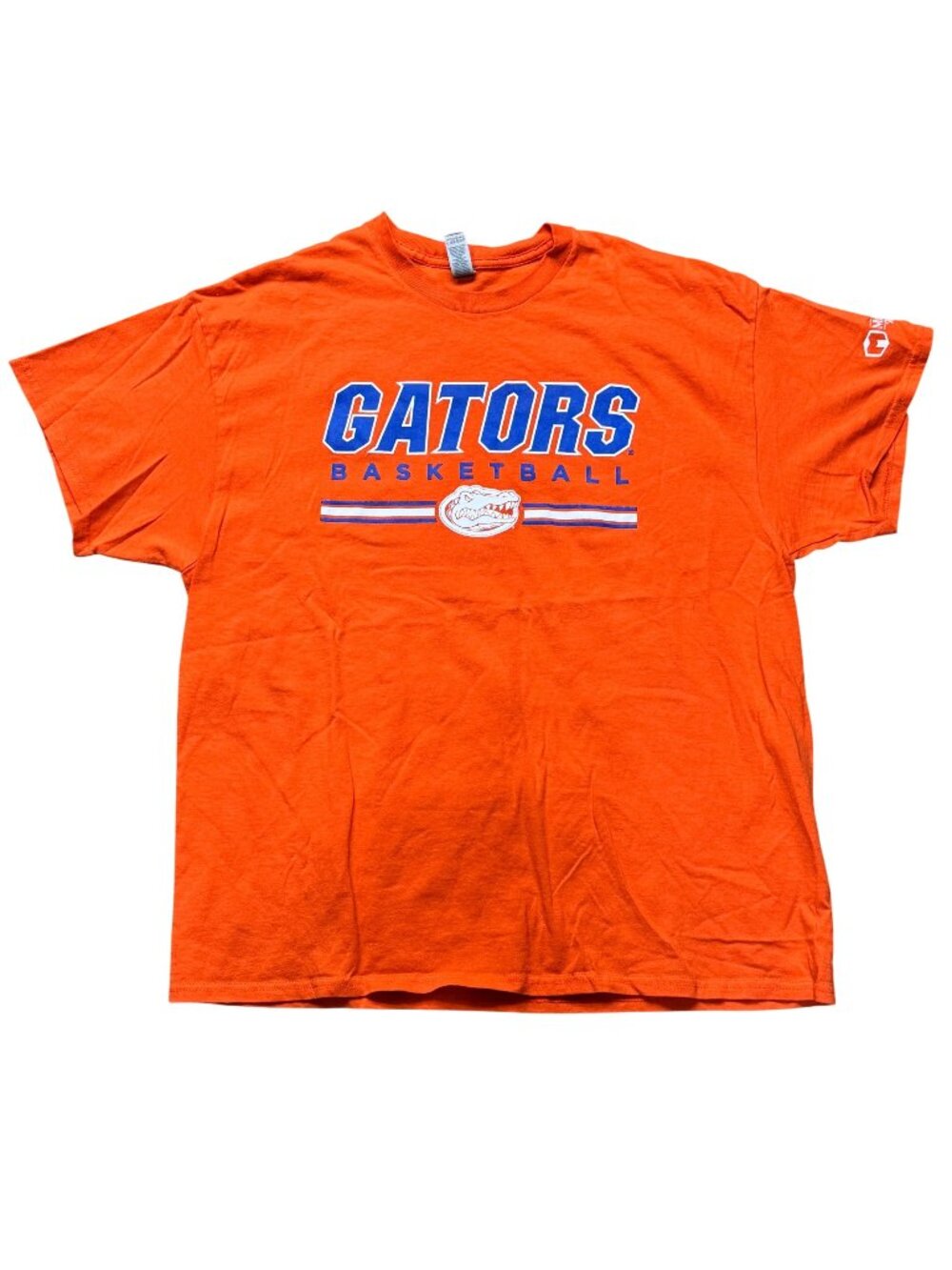 University Of Florida Gators Basketball Orange Graphic T-Shirt XL Cotton UF